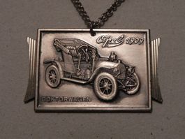 Medaille Doktorwagen Opel 1909 Oltimer Auto Prägung 1975
