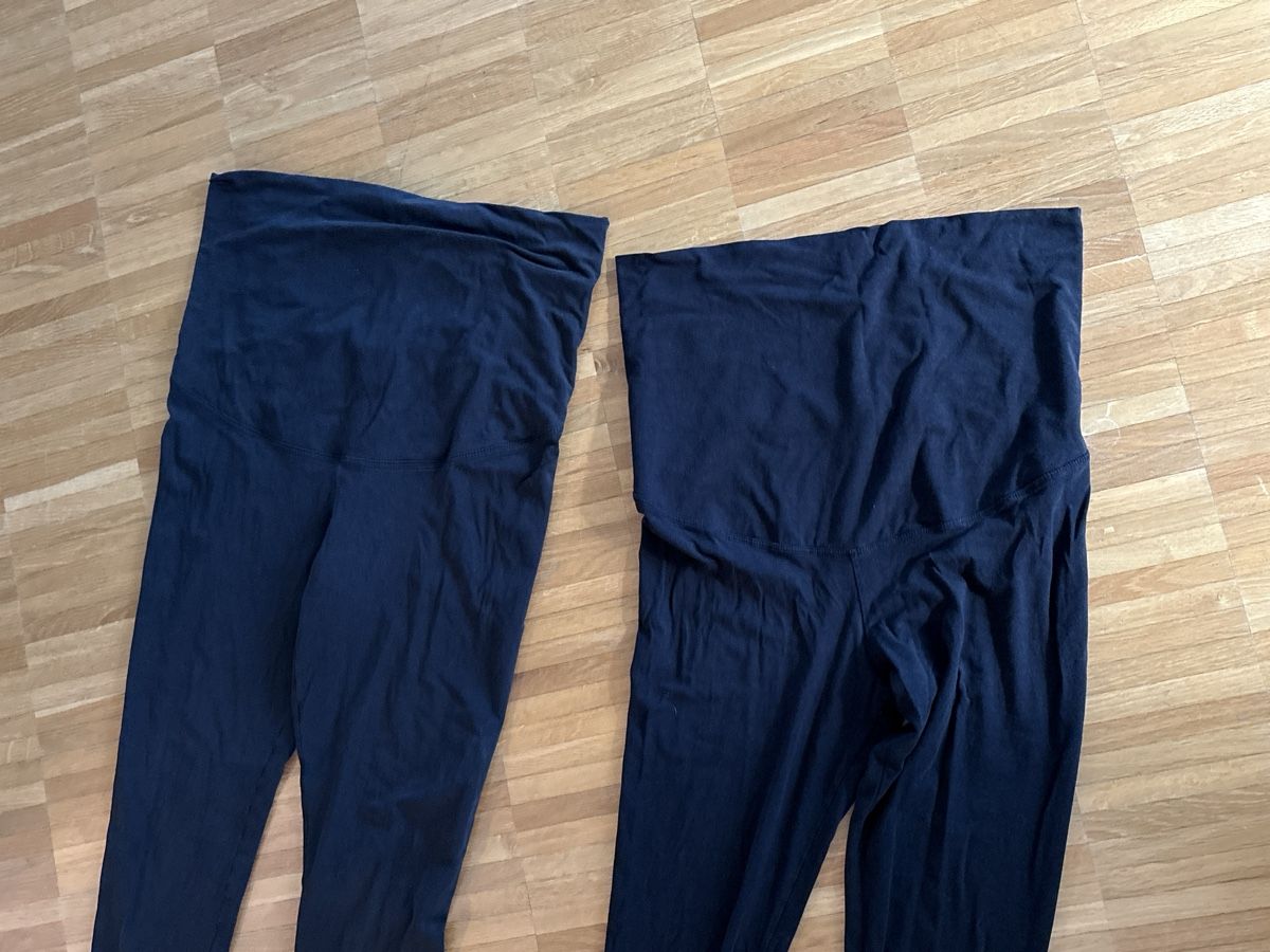 H&M Leggings: 2x Schwangerschaftsleggums H&M Grösse L – Gebraucht aus Kriens von aloha19 1
