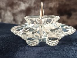 Kleiner Vintage Kerzenständer Swarovski 