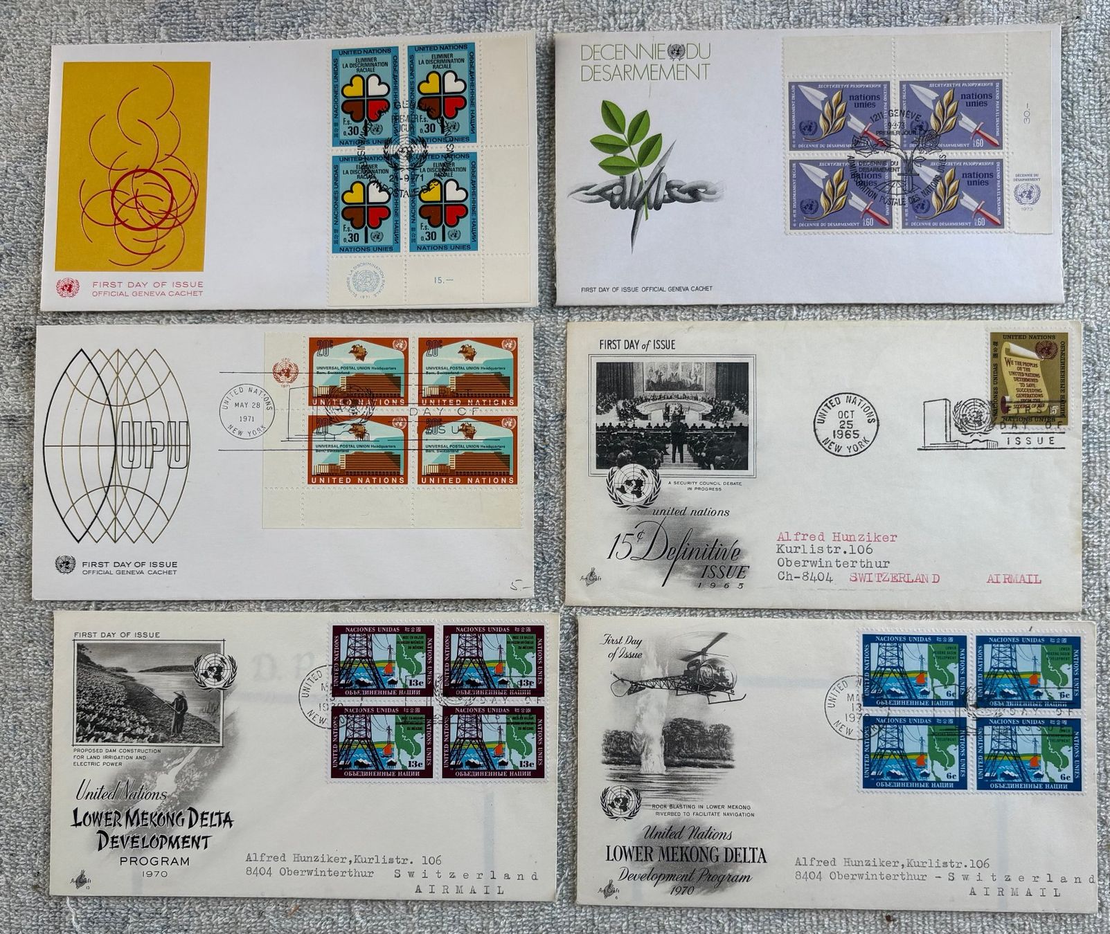 Tutti i francobolli: LOT BRIEFMARKEN – Usato da Ostermundigen venduto da Kari1937