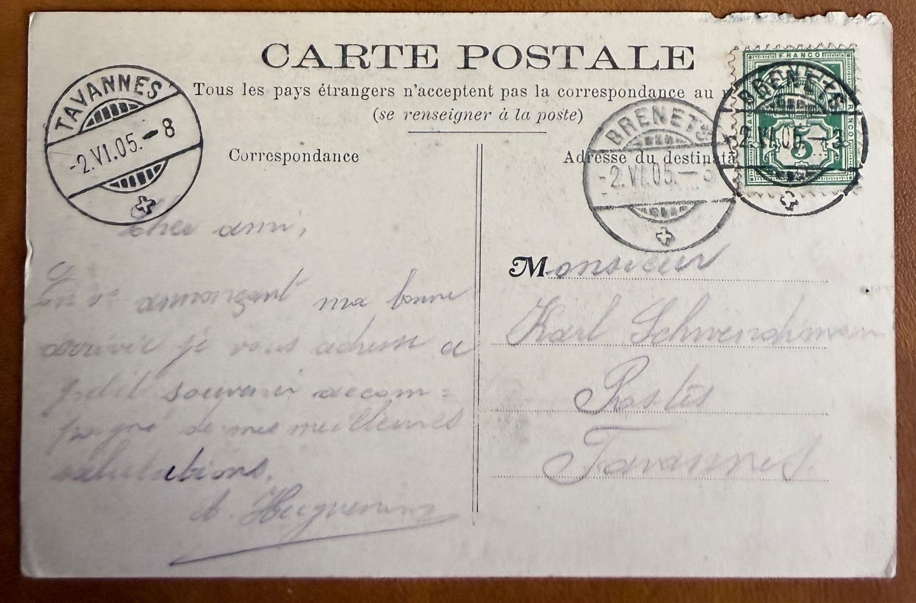 Cartoline postali: Chutes du Doubs en Franche - Comté 1905 – Usato da Lutry venduto da Ediego 1