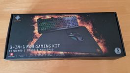 DELTACO 3-in-1 Gaming Gear Kit RGB (CH)