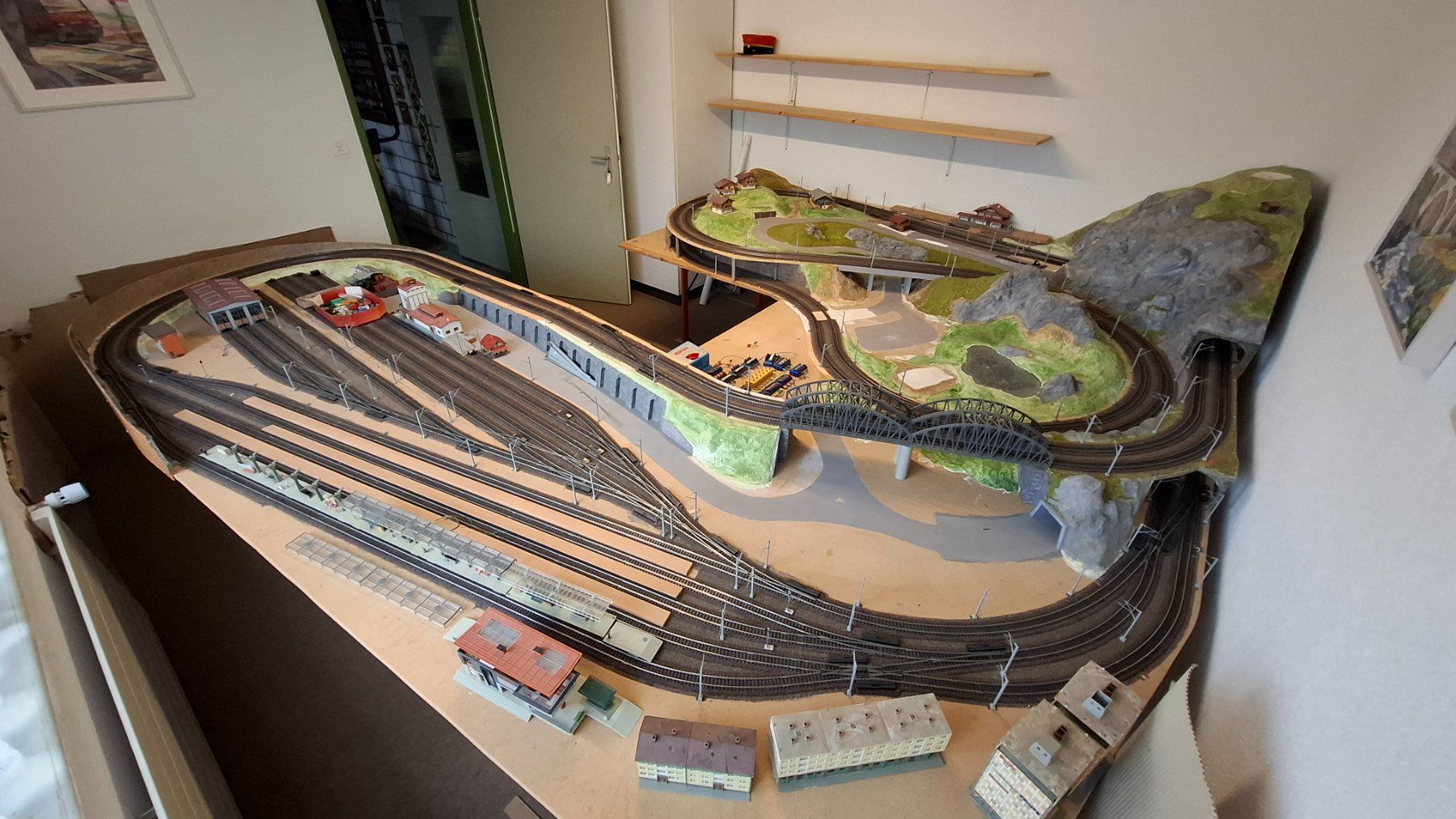 Märklin Modellini di ferrovie: Modelleisenbahnanlage – Usato da Radelfingen venduto da Spugi93 1