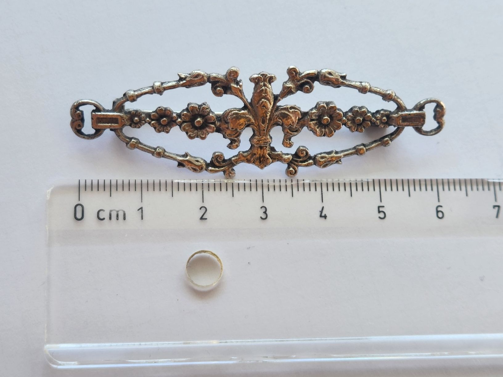 Broschen & Nadeln: Elegante Vintage Brosche mit Blumenmuster, Silber 800 – Gebraucht aus St. Gallen von GIULESGG 6