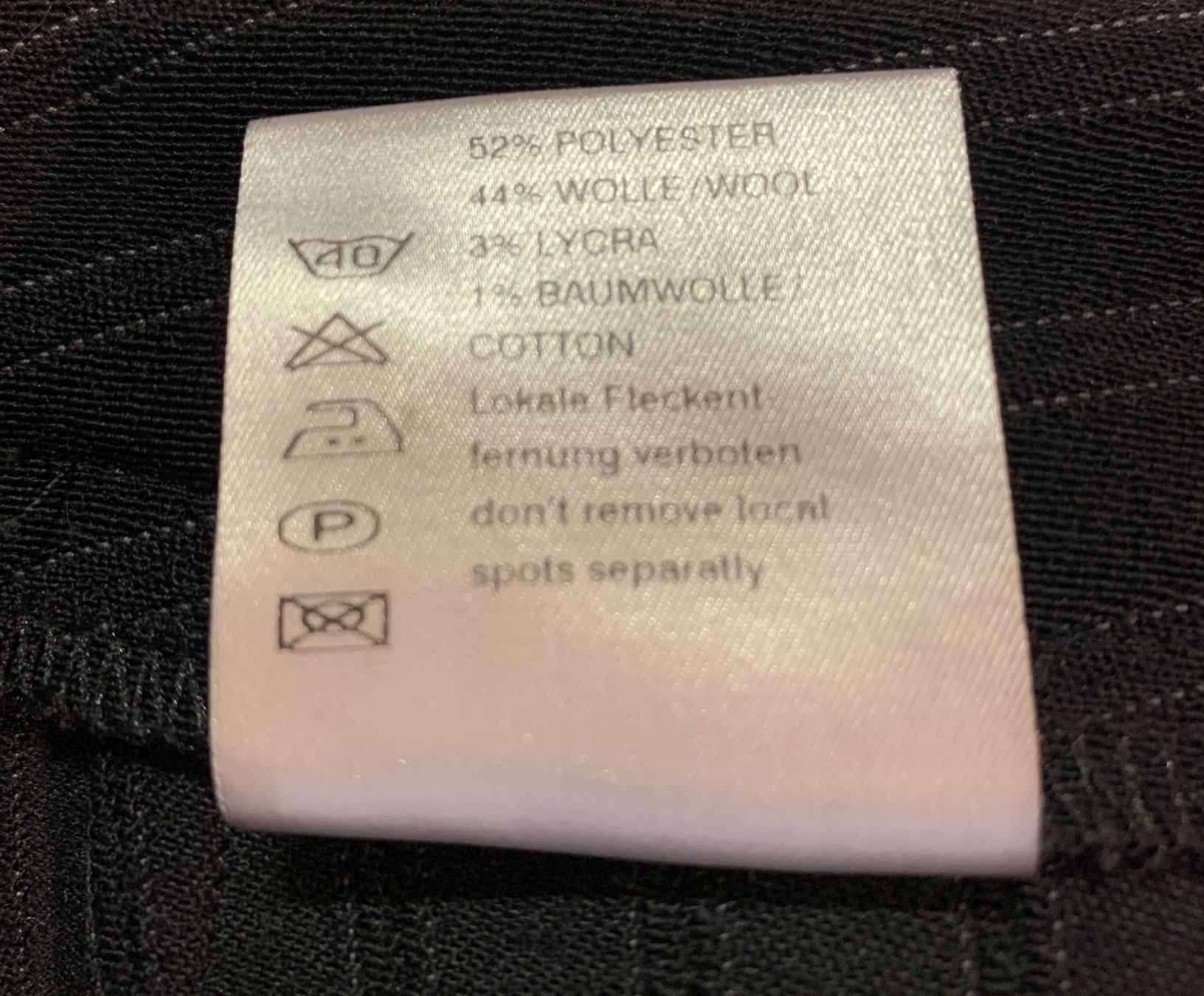 Hosen: Gestreifte Damen Business Hose – Gebraucht aus Unterägeri von Jr61 5