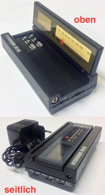 Intersound CR90 AM/FM LCD Clock Radio Wecker portable (Gebraucht) in ...