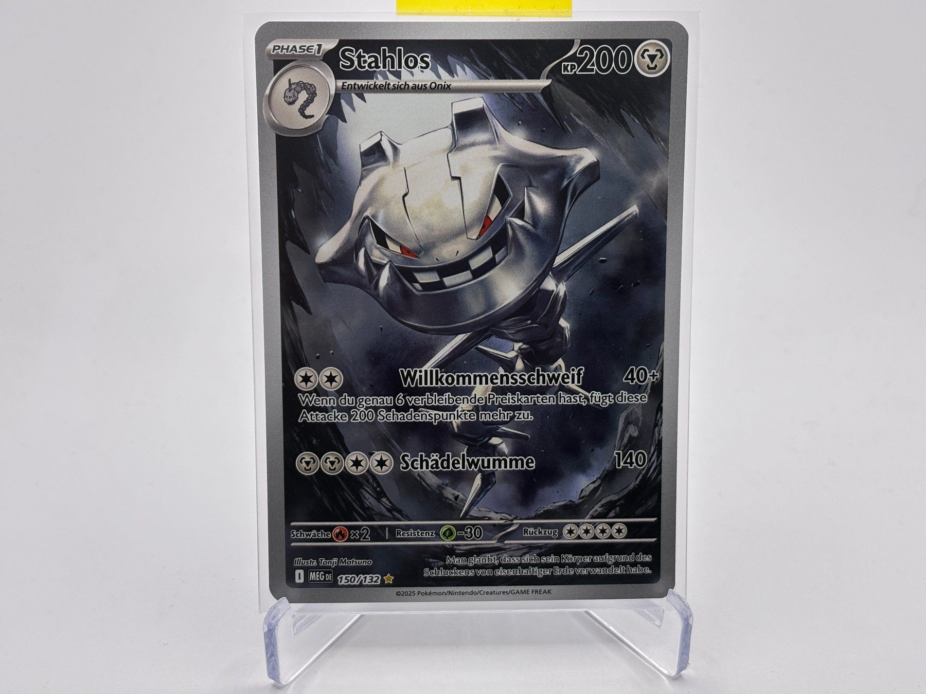 Pokémon Carte collezionabili: Mega-Entwicklung - Stahlos  (MEG 150) - DE – Nuovo (secondo la descrizione) da Allschwil venduto da Bullach