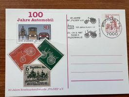 Deutschland Filder 100 Jahre Automobil Karte1996 (E1644)
