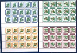 1983 Portugal - Azoren Blumen Teilbogen Satz 15 Sätze** 75€