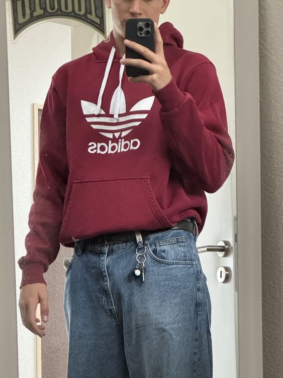 Maglioni & Felpe: Adidas Hoodie Rot Gr. M – Usato da Meierskappel venduto da jan_dn6n 3
