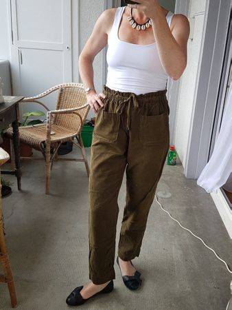 Paperbag Hose von Zara, Gr. XS