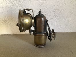 Karbidlampe Ordonnanzfahrrad Decker
