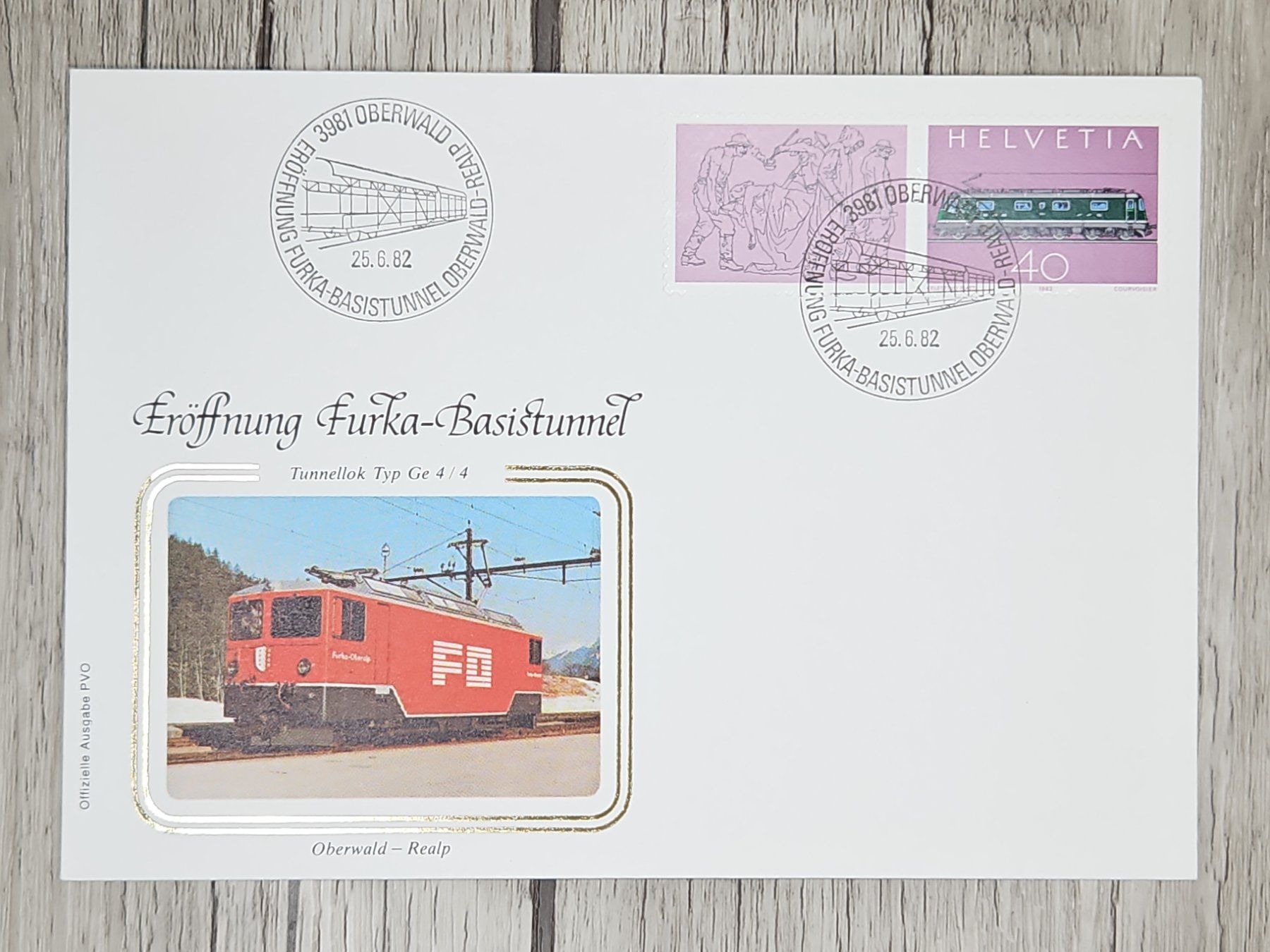 Tutti i francobolli: CL11 Enveloppe + Timbre Suisse 1982 – Usato da Cousset venduto da Patrick_Collections