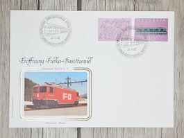 CL11 Enveloppe + Timbre Suisse 1982