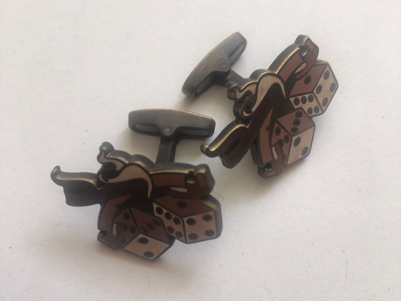 Paul Smith Gemelli: PAUL SMITH Boutons de manchette – Nuovo e nell'imballaggio originale da Arnex-sur-Orbe venduto da cameleonfringant 1