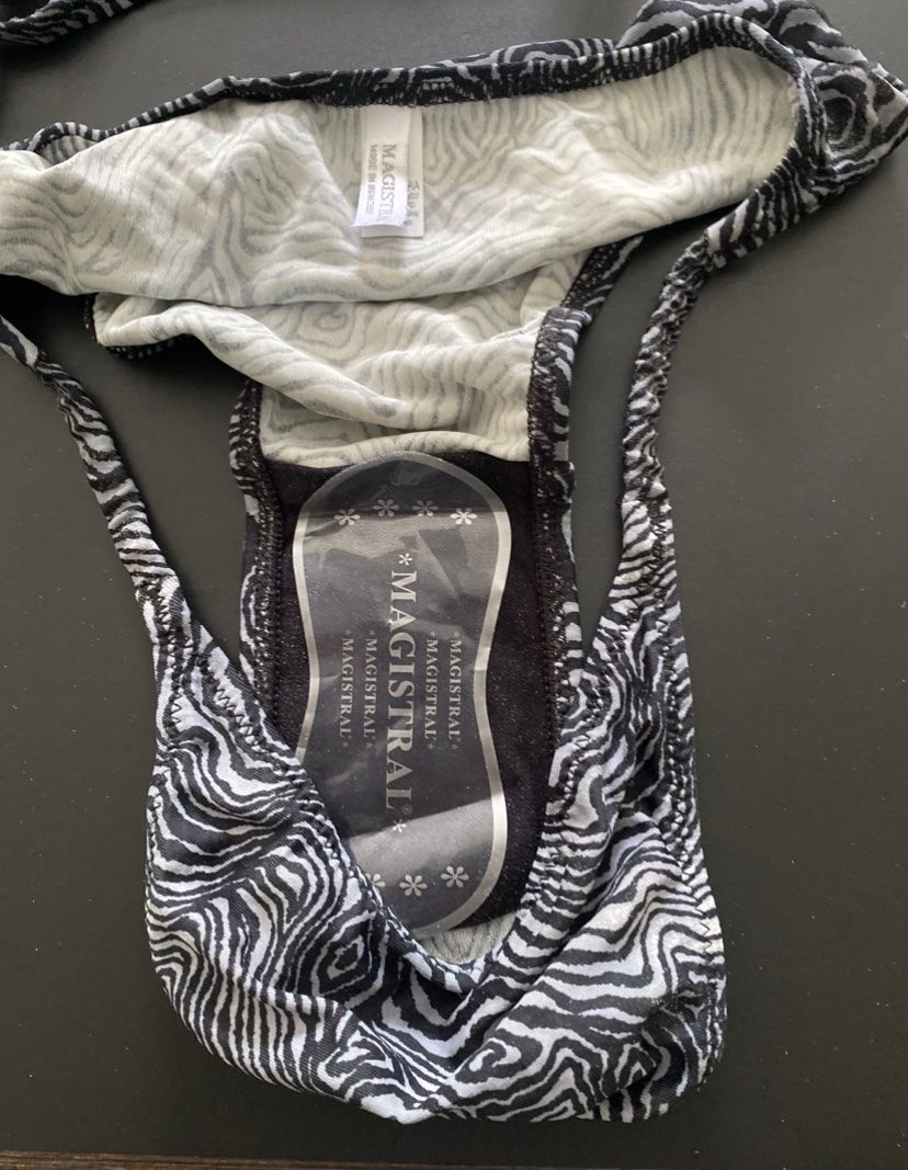 Costumi da bagno & Bikini: Neues Bikini Magistral Zebra-Look – Nuovo (secondo la descrizione) da Herrenschwanden venduto da Cate67 2