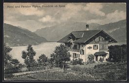 Hondrich ob Spiez, Hotel und Pension Alp