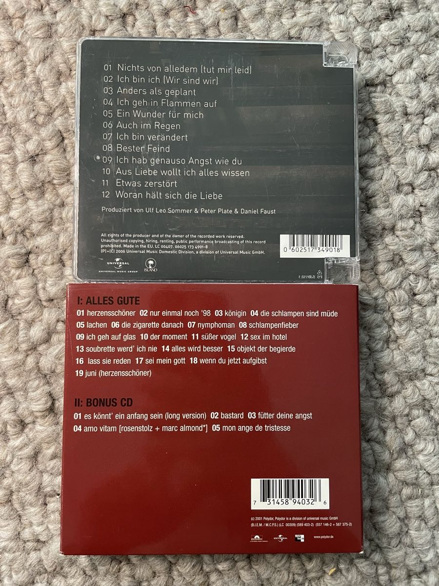 CDs: 2x Rosenstolz – D'occasion à Reinach AG par trigger7811 2