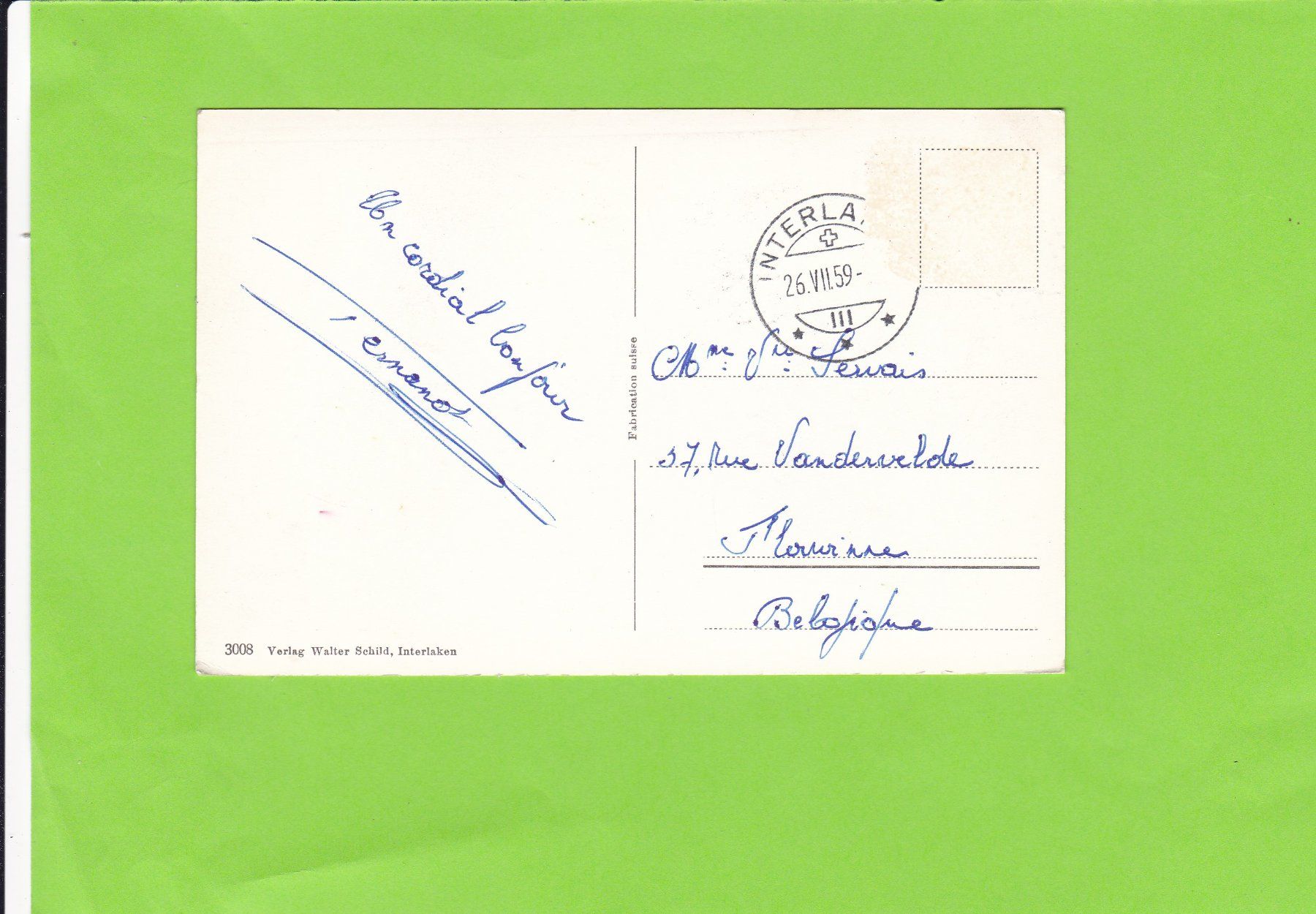 Cartoline postali: Grindelwald-Firstbahn – Usato da St. Peterzell venduto da neckertal 1
