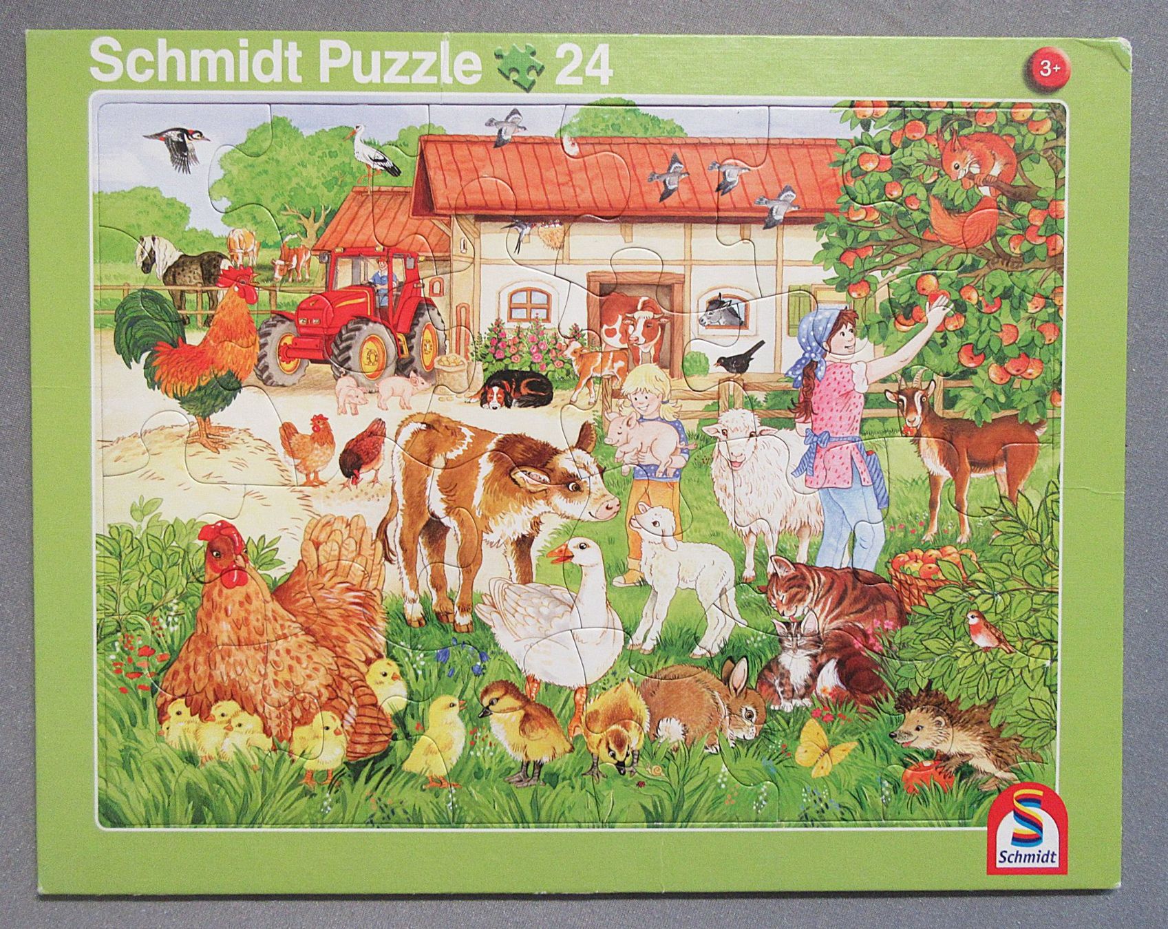 Puzzle: Schmidt Puzzle - Bauernhof - 24 Teile - komplett – Usato da Auenstein venduto da Padabimbim