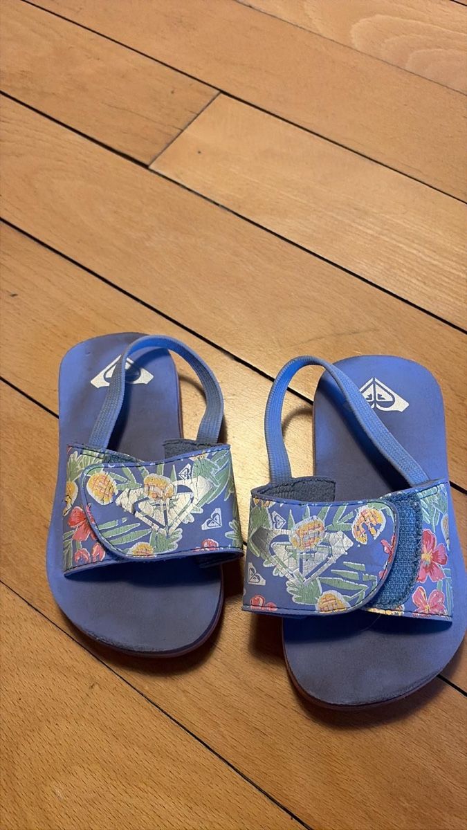 Roxy Schuhe für Mädchen: Roxy Sandalen Gr. 23, Mädchen, Blau – Gebraucht aus Zürich von marmos91