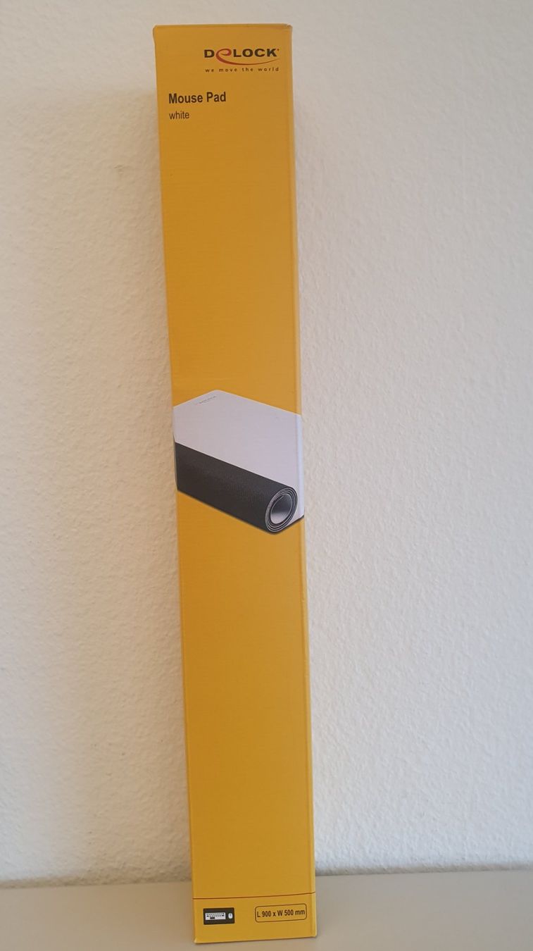 Tappetini per mouse: ***NEU*** Mausmatte von DELOCK - weiss, gross, soft – Nuovo e nell'imballaggio originale da Möriken AG venduto da Xaendu 2