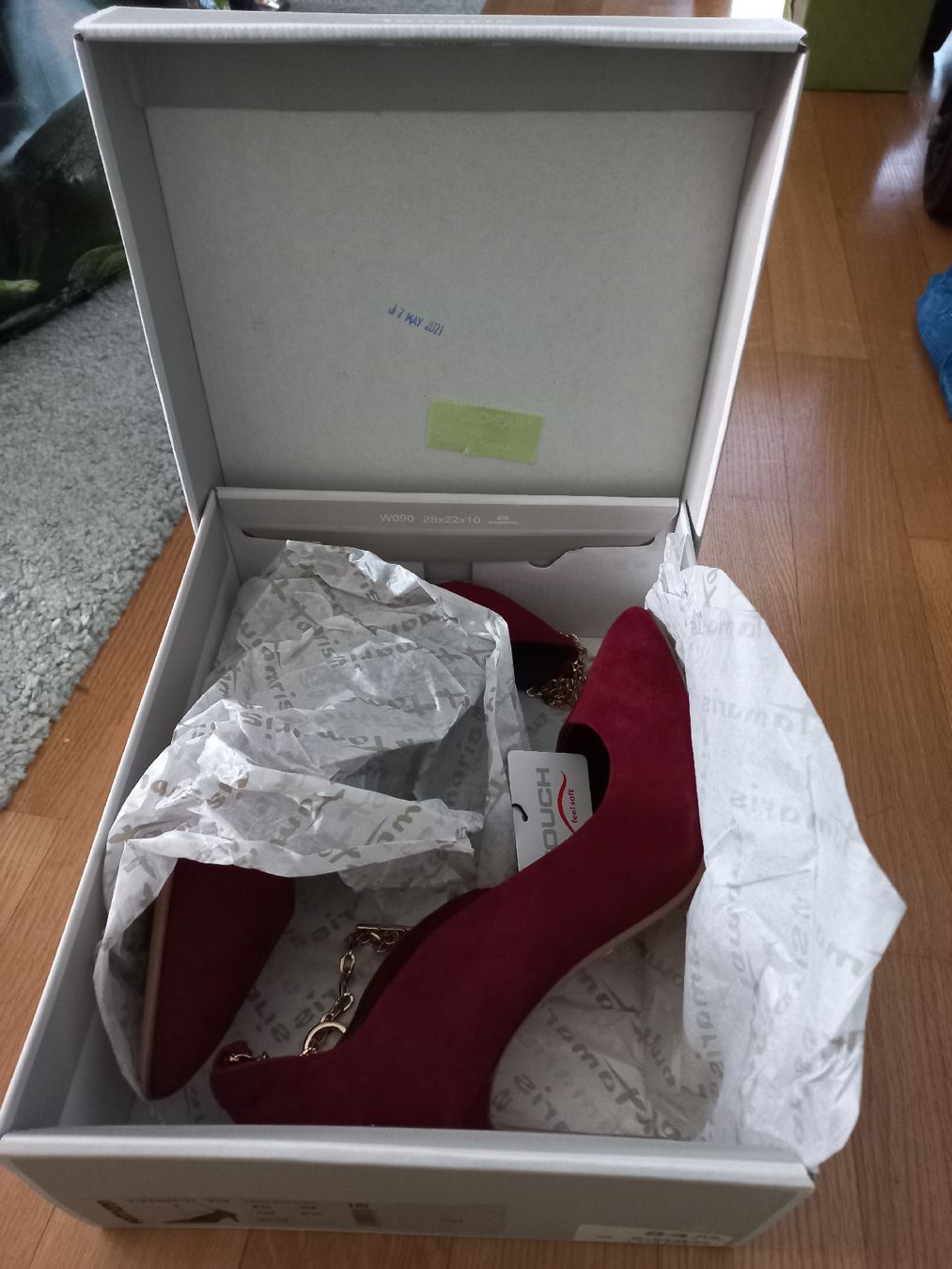 Tamaris Scarpe da donna: Tamaris rote Heels – Nuovo e nell'imballaggio originale da Jona venduto da Mia94 4