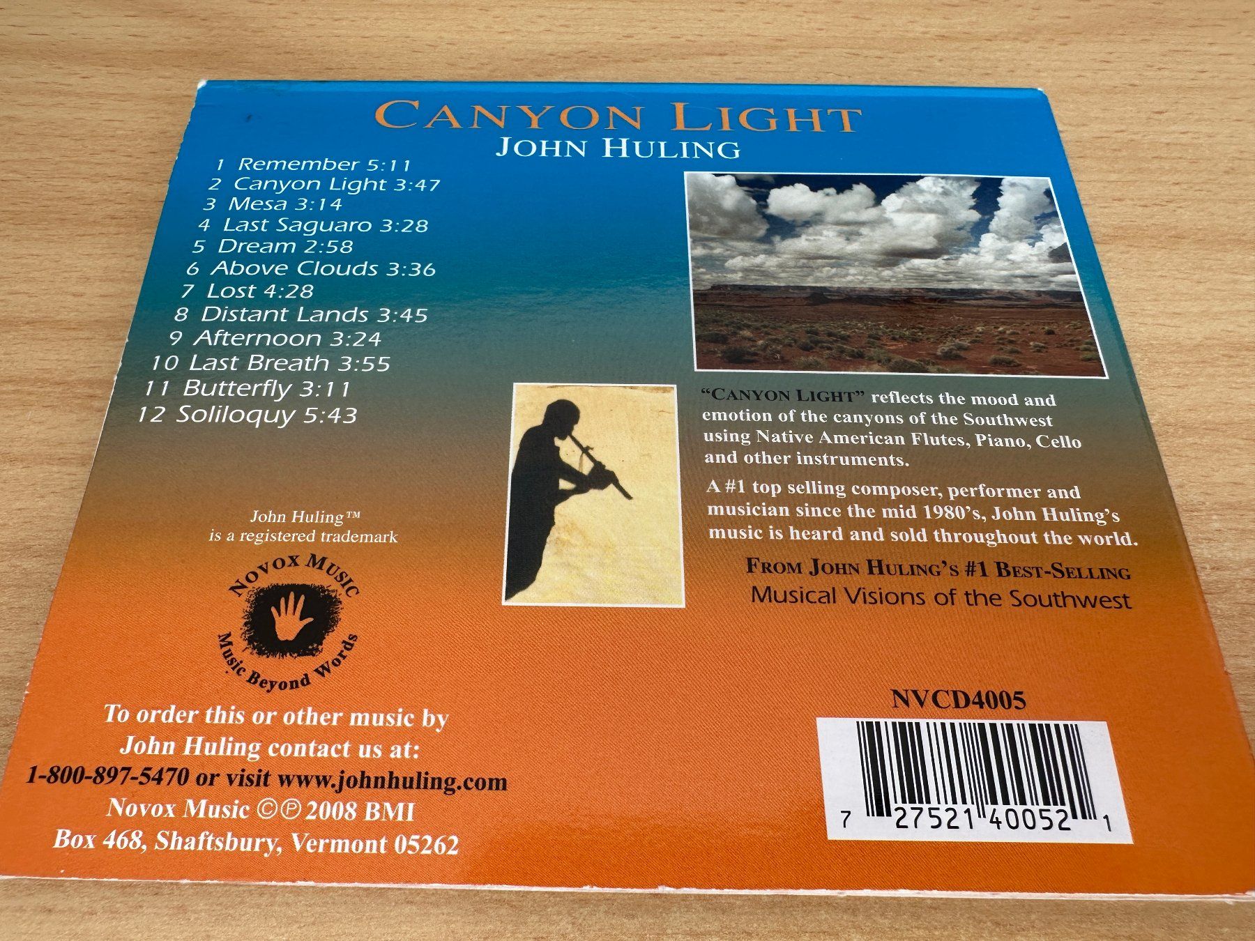 CDs: John Huling – Canyon Light – D'occasion à Rikon im Tösstal par Alpenmutz 1