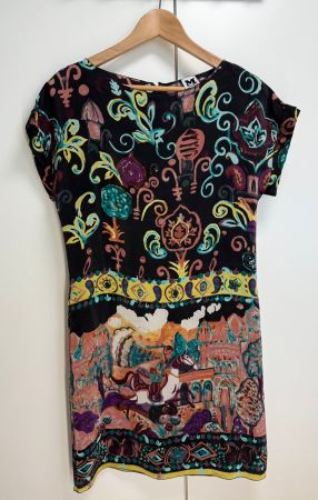Vintage Missoni Damenkleid Gr. 34 - Seide