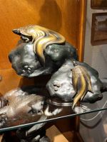 meiji bronze schildkröten, antik über 100 jahre alt. top