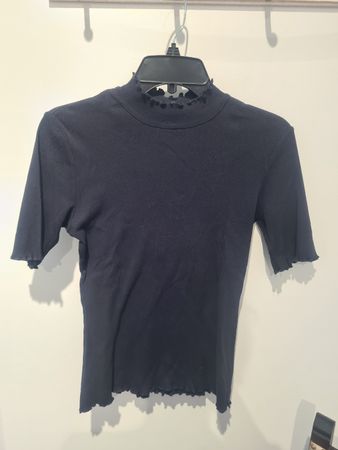 Damen Shirt Opus Grösse 40 dunkelblau guter Zustand