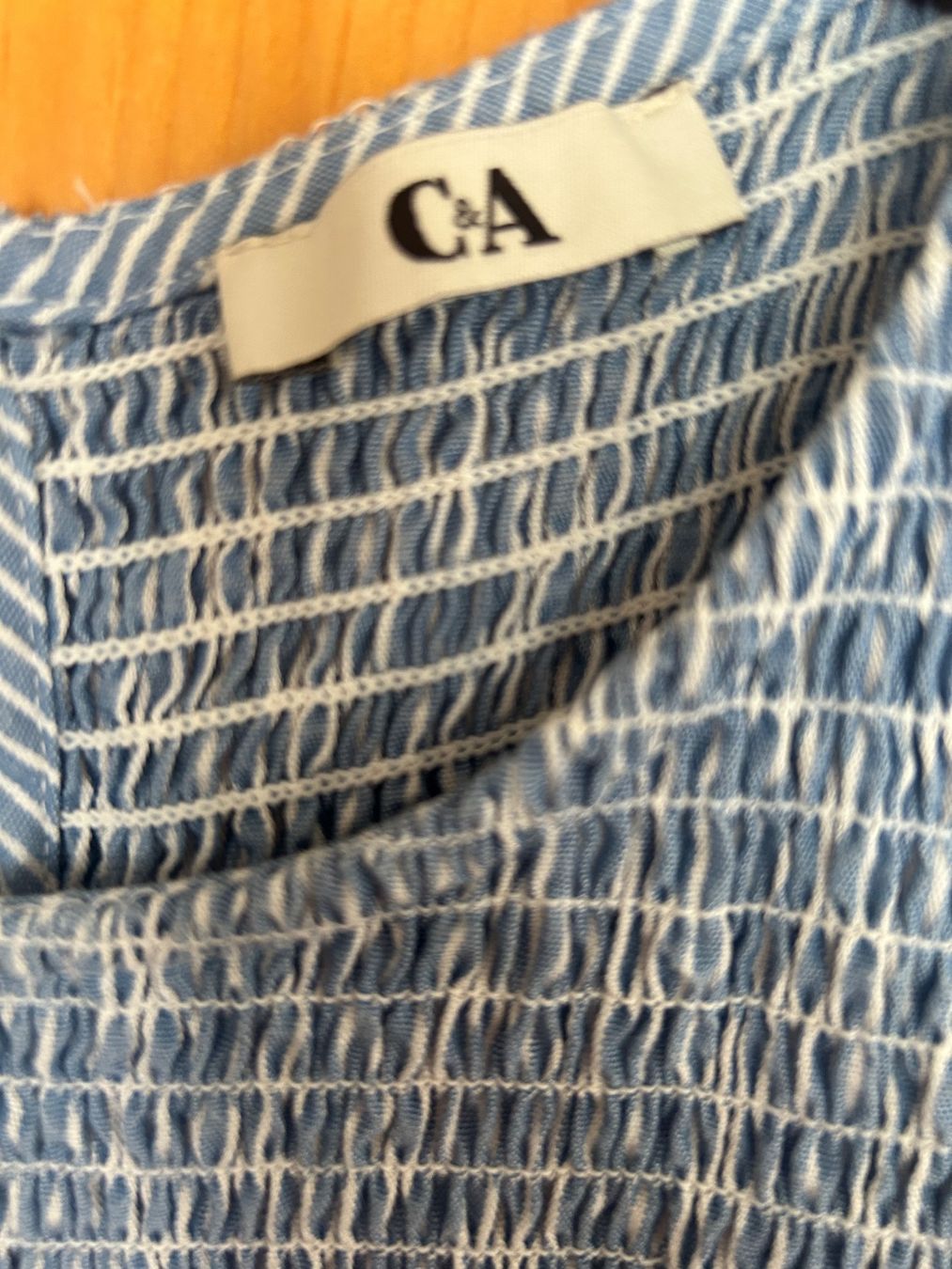 C&A Vestiti: Kleid, blau gestreift  Grösse 46 – Usato da chur venduto da corazon710 2