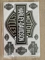 Autocollants gris Harley-Davidson 