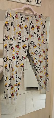 Disney Mickey Mouse Pyjamahose grau gr L
