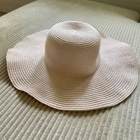 Sonnenhut Strandhut Sunhat Rosa Pink Strohhut Strand Sommer 