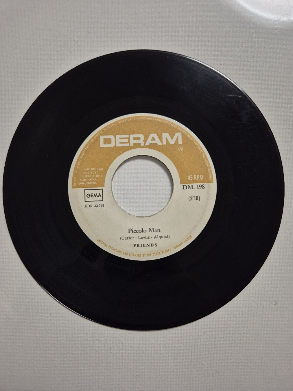 Dischi in vinile: Friends - Piccolo Man ....Single 7  – Usato da Uster venduto da newwave0 1