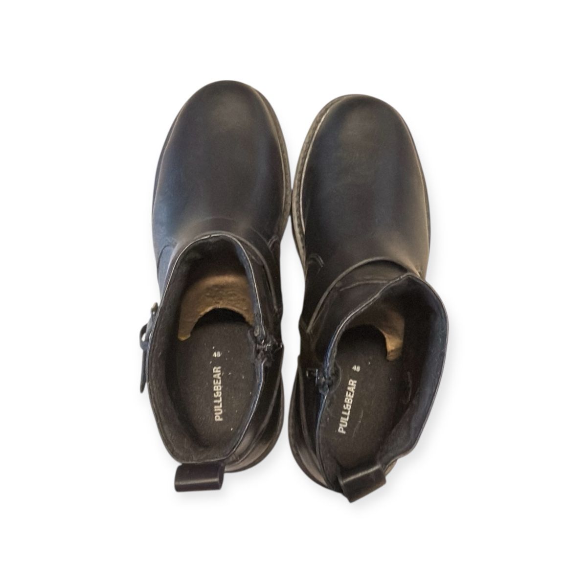 Pull&Bear Scarpe da uomo: Bottines noires à plateforme Pull and Bear 45 – Nuovo (secondo la descrizione) da Courroux venduto da rcoma2x 4
