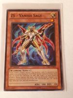 Yugioh ZS Vanish Sage first edition Card