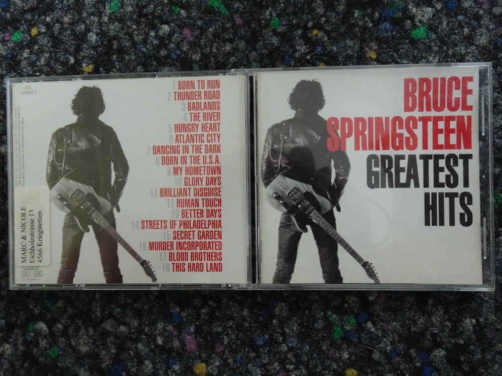 CD : Bruce Springsteen (Gebraucht) in Lotzwil für CHF 1 – mit Lieferung ...