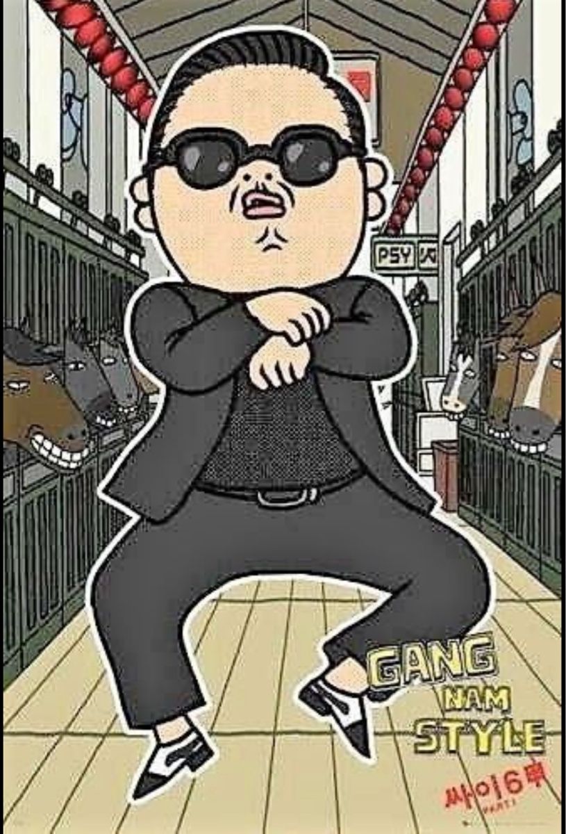 Posters & Illustrations: Poster Psy Gang Nam Style – Neuf (Voir description) à Schwyz par rs-trend
