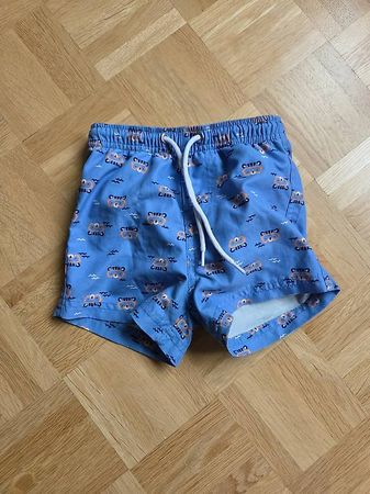Badehose mit Windeleinsatz 74/80