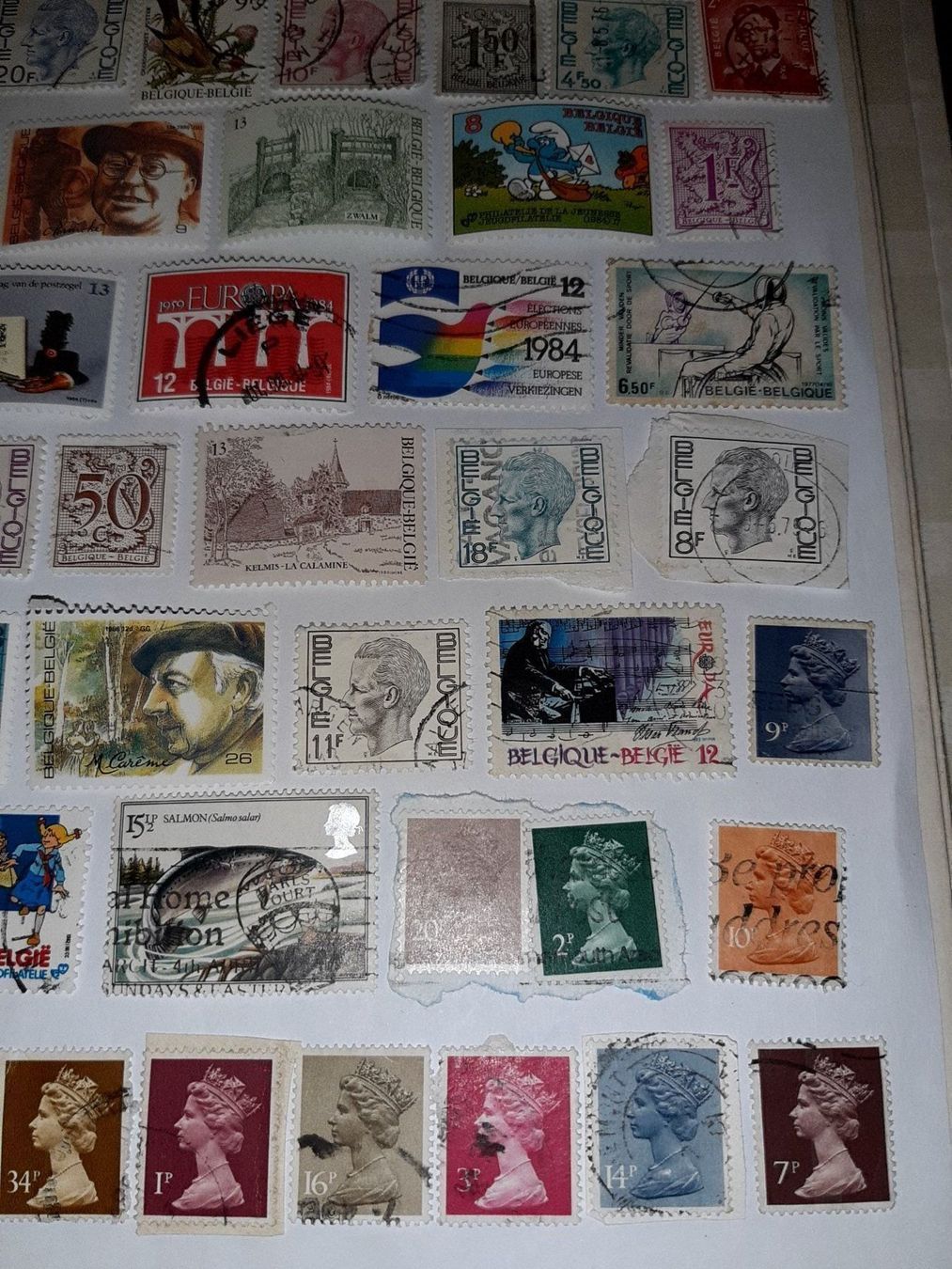 Tutti i francobolli: 60 timbres de belgique – Nuovo (secondo la descrizione) da Le locle venduto da juliensaran 2