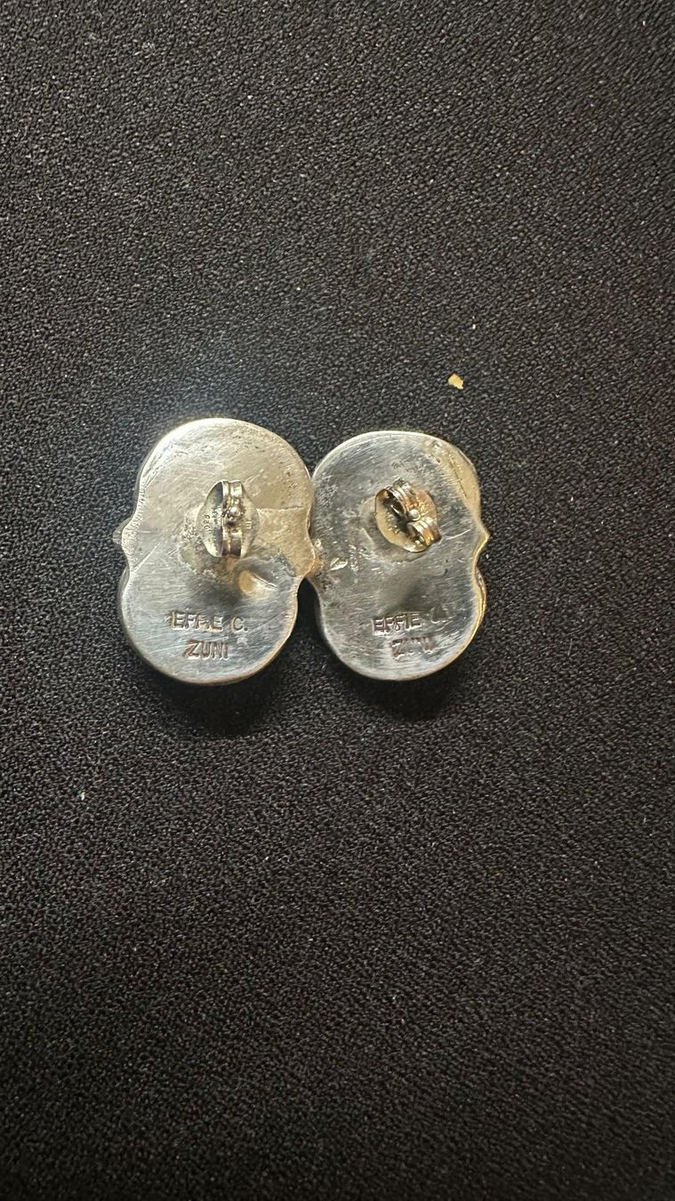 Orecchini pendenti & Orecchini a lobo: Indian silver earrings – Usato da Genève venduto da gvokiii 1
