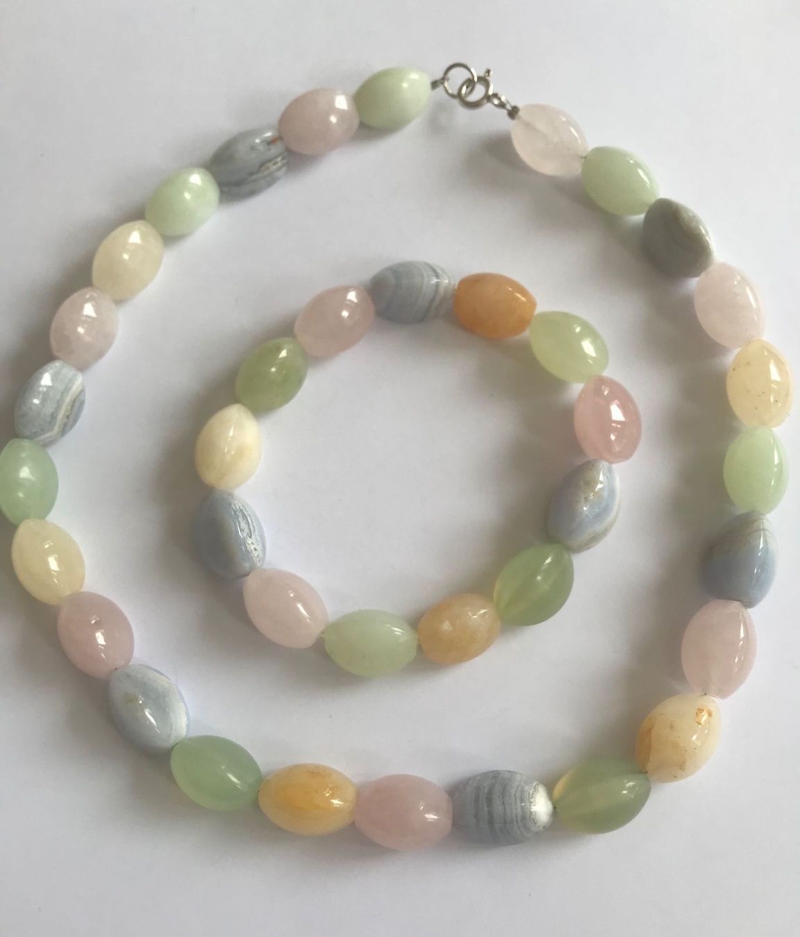 Catenine: Kette + Armband 4 x Edelsteine – Usato da Gossau venduto da Magic999 2
