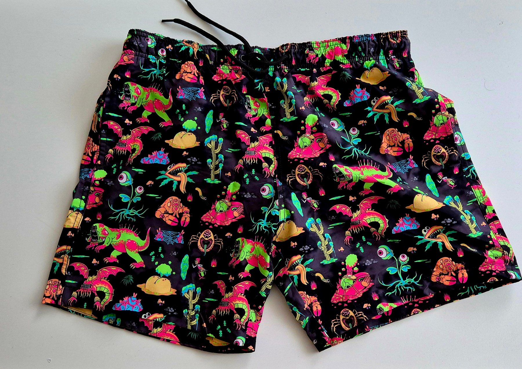 H&M Hosen: Badehose-Rick and Morty-Crazy-Bunt-M – Neu (gemäss Beschreibung) aus Rheinfelden von Pit666