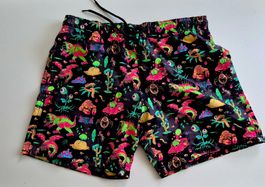 Badehose-Rick and Morty-Crazy-Bunt-M