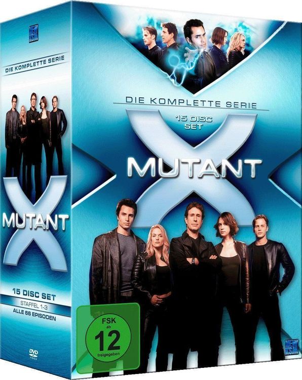 Mutant X - Die Komplette Kult-Serie - DVD-Boxset/RAR 1
