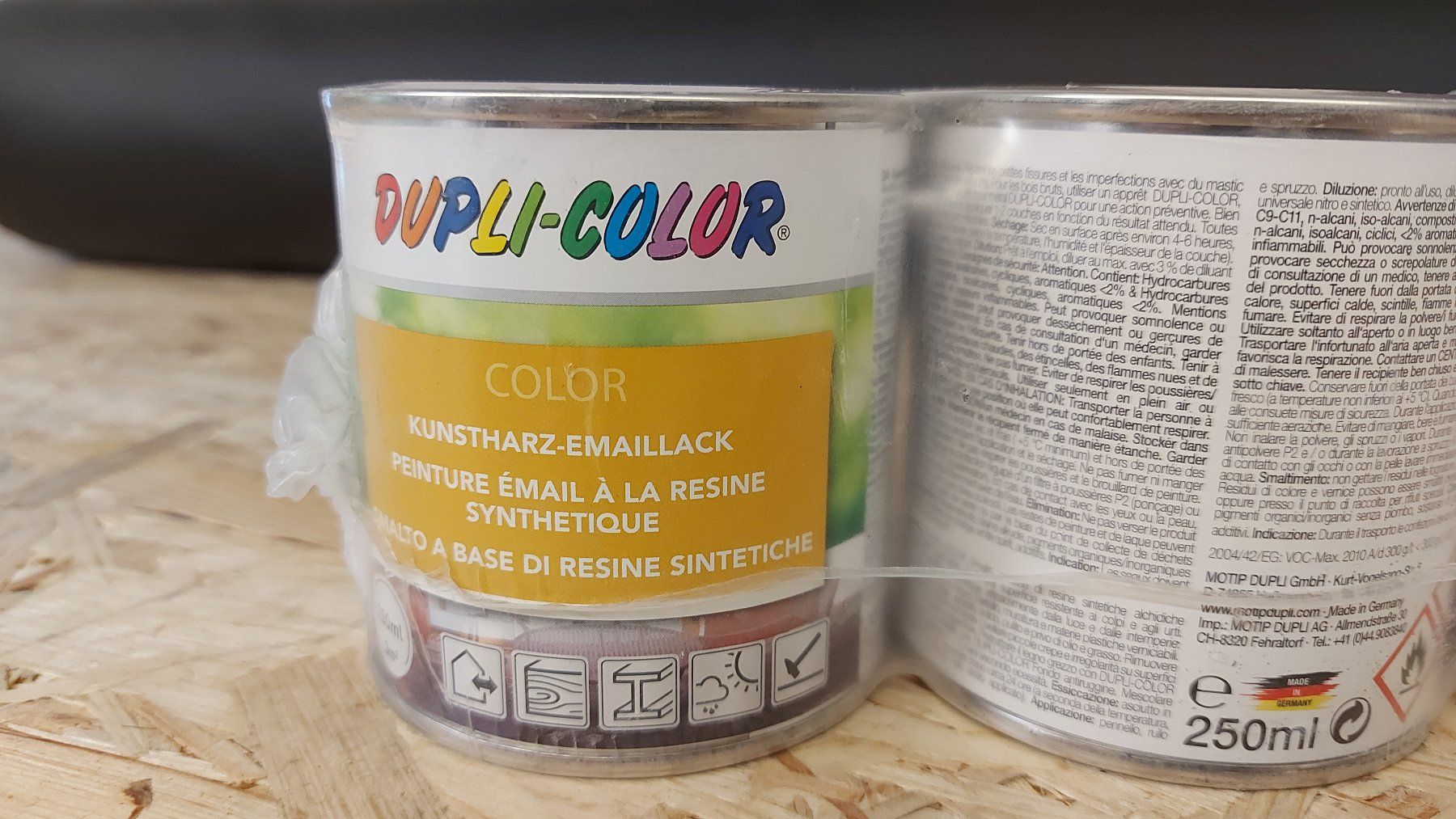 Colori: Kunstharz - Emaillack Dulpi Color Lehmbraun 250ml – Nuovo (secondo la descrizione) da Schönengrund venduto da nae_8cty 2
