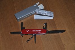 Victorinox Taschenmesser - 125 Jahre Raiffeisen Bank - NEU
