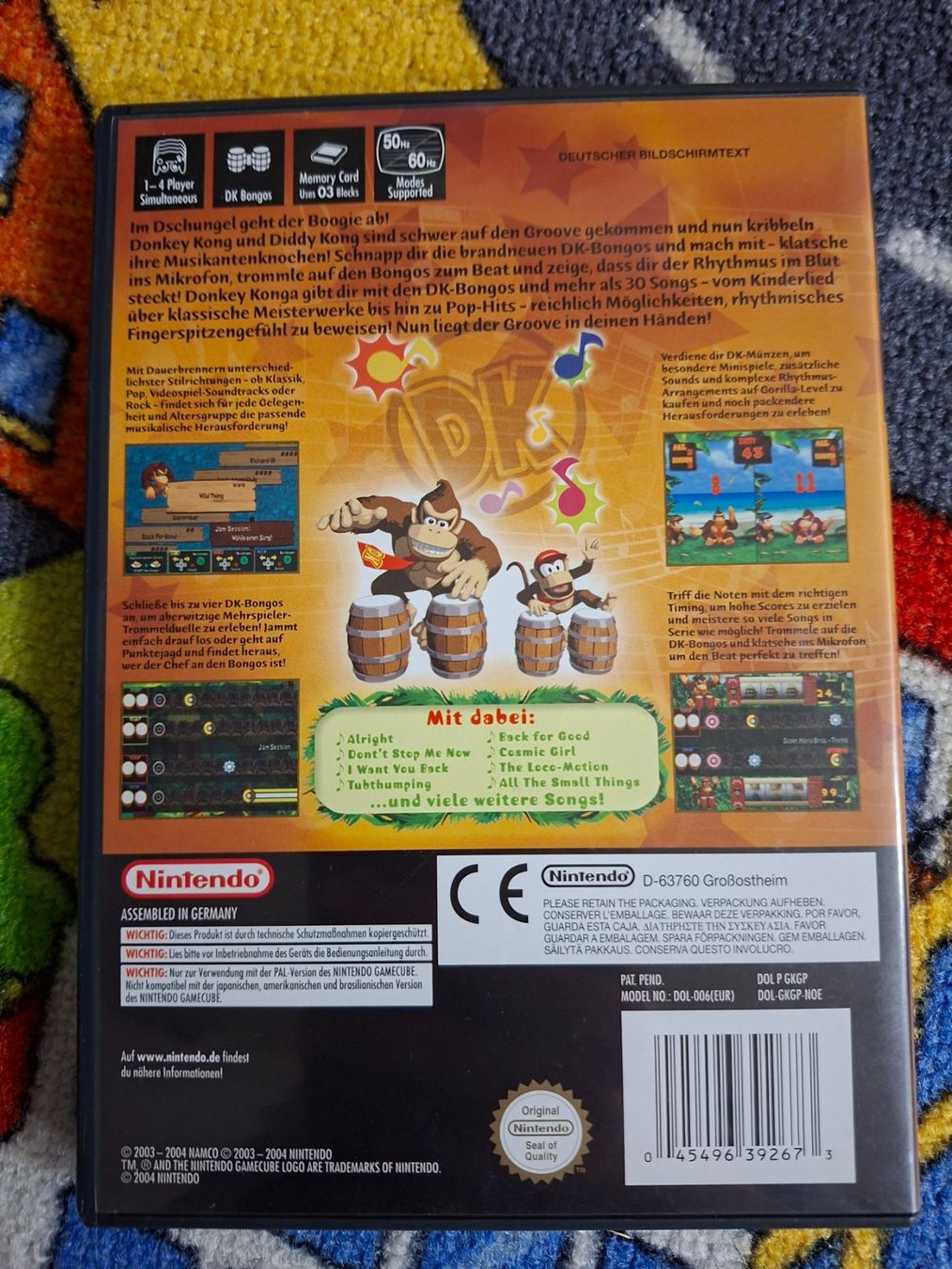 Spiele: Donkey Konga Gamecube – Gebraucht aus St. Gallen von brat01 2